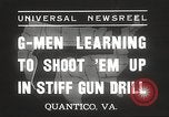 Standbild Ministerium für Justiz Agenten Quantico Virginia USA, 1936, aus Sekunde 6 historischem Filmmaterial Videoclip 65675063712