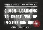 Standbild Ministerium für Justiz Agenten Quantico Virginia USA, 1936, aus Sekunde 7 historischem Filmmaterial Videoclip 65675063712