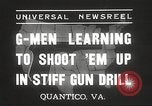 Standbild Ministerium für Justiz Agenten Quantico Virginia USA, 1936, aus Sekunde 8 historischem Filmmaterial Videoclip 65675063712