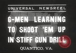 Standbild Ministerium für Justiz Agenten Quantico Virginia USA, 1936, aus Sekunde 9 historischem Filmmaterial Videoclip 65675063712
