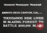 Standbild Forest Fire California United States USA, 1934, aus Sekunde 3 historischem Filmmaterial Videoclip 65675063715