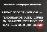 Standbild Forest Fire California United States USA, 1934, aus Sekunde 7 historischem Filmmaterial Videoclip 65675063715