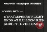 Immagine di Mongolfiera ad alta quota Explorer I Rapid City South Dakota USA, 1934, secondo 5 filmato di repertorio 65675063724