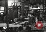 Image of Forging saw blades at Disston Saw works factory Philadelphia Pennsvlvania USA, 1920, second 3 stock footage video 65675063729