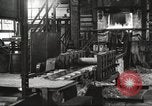 Image of Forging saw blades at Disston Saw works factory Philadelphia Pennsvlvania USA, 1920, second 7 stock footage video 65675063729
