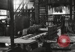 Image of Forging saw blades at Disston Saw works factory Philadelphia Pennsvlvania USA, 1920, second 9 stock footage video 65675063729