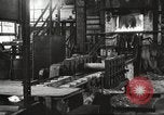 Image of Forging saw blades at Disston Saw works factory Philadelphia Pennsvlvania USA, 1920, second 10 stock footage video 65675063729