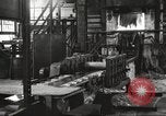 Image of Forging saw blades at Disston Saw works factory Philadelphia Pennsvlvania USA, 1920, second 15 stock footage video 65675063729