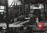 Image of Forging saw blades at Disston Saw works factory Philadelphia Pennsvlvania USA, 1920, second 17 stock footage video 65675063729