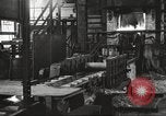 Image of Forging saw blades at Disston Saw works factory Philadelphia Pennsvlvania USA, 1920, second 21 stock footage video 65675063729