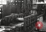Image of Forging saw blades at Disston Saw works factory Philadelphia Pennsvlvania USA, 1920, second 26 stock footage video 65675063729