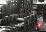 Image of Forging saw blades at Disston Saw works factory Philadelphia Pennsvlvania USA, 1920, second 30 stock footage video 65675063729