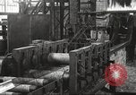 Image of Forging saw blades at Disston Saw works factory Philadelphia Pennsvlvania USA, 1920, second 33 stock footage video 65675063729