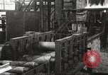 Image of Forging saw blades at Disston Saw works factory Philadelphia Pennsvlvania USA, 1920, second 36 stock footage video 65675063729