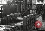 Image of Forging saw blades at Disston Saw works factory Philadelphia Pennsvlvania USA, 1920, second 37 stock footage video 65675063729