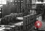 Image of Forging saw blades at Disston Saw works factory Philadelphia Pennsvlvania USA, 1920, second 39 stock footage video 65675063729