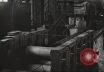 Image of Forging saw blades at Disston Saw works factory Philadelphia Pennsvlvania USA, 1920, second 47 stock footage video 65675063729