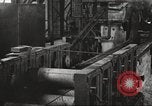 Image of Forging saw blades at Disston Saw works factory Philadelphia Pennsvlvania USA, 1920, second 48 stock footage video 65675063729