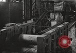 Image of Forging saw blades at Disston Saw works factory Philadelphia Pennsvlvania USA, 1920, second 50 stock footage video 65675063729