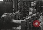 Image of Forging saw blades at Disston Saw works factory Philadelphia Pennsvlvania USA, 1920, second 51 stock footage video 65675063729