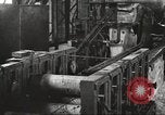 Image of Forging saw blades at Disston Saw works factory Philadelphia Pennsvlvania USA, 1920, second 55 stock footage video 65675063729