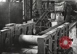 Image of Forging saw blades at Disston Saw works factory Philadelphia Pennsvlvania USA, 1920, second 56 stock footage video 65675063729