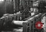 Image of Forging saw blades at Disston Saw works factory Philadelphia Pennsvlvania USA, 1920, second 59 stock footage video 65675063729