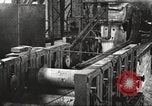 Image of Forging saw blades at Disston Saw works factory Philadelphia Pennsvlvania USA, 1920, second 60 stock footage video 65675063729