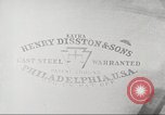 Image of Disston Hand Saw manufacturing Philadelphia Pennsylvania USA, 1920, second 61 stock footage video 65675063730