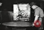 Image of Disston cast steel saw blade factory Philadelphia Pennsylvania USA, 1920, second 50 stock footage video 65675063731