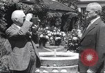 Image of George Eastman Kodacolor garden party Rochester New York United States USA, 1928, second 3 stock footage video 65675063763