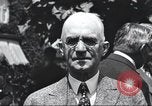 Image of George Eastman Kodacolor garden party Rochester New York United States USA, 1928, second 12 stock footage video 65675063763