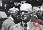 Image of George Eastman Kodacolor garden party Rochester New York United States USA, 1928, second 19 stock footage video 65675063763