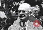 Image of George Eastman Kodacolor garden party Rochester New York United States USA, 1928, second 20 stock footage video 65675063763