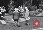 Image of George Eastman Kodacolor garden party Rochester New York United States USA, 1928, second 43 stock footage video 65675063763