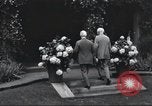 Image of George Eastman Kodacolor garden party Rochester New York United States USA, 1928, second 46 stock footage video 65675063763