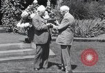 Image of George Eastman Kodacolor garden party Rochester New York United States USA, 1928, second 50 stock footage video 65675063763