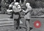 Image of George Eastman Kodacolor garden party Rochester New York United States USA, 1928, second 52 stock footage video 65675063763