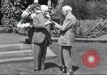 Image of George Eastman Kodacolor garden party Rochester New York United States USA, 1928, second 55 stock footage video 65675063763