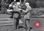 Image of George Eastman Kodacolor garden party Rochester New York United States USA, 1928, second 56 stock footage video 65675063763