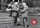 Image of George Eastman Kodacolor garden party Rochester New York United States USA, 1928, second 57 stock footage video 65675063763