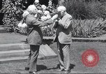 Image of George Eastman Kodacolor garden party Rochester New York United States USA, 1928, second 60 stock footage video 65675063763