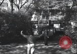 Image of House is moved in two halves New York United States USA, 1940, second 18 stock footage video 65675063764