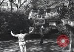 Image of House is moved in two halves New York United States USA, 1940, second 20 stock footage video 65675063764