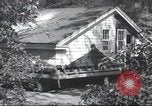 Image of House is moved in two halves New York United States USA, 1940, second 43 stock footage video 65675063764