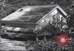 Image of House is moved in two halves New York United States USA, 1940, second 45 stock footage video 65675063764