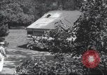 Image of House is moved in two halves New York United States USA, 1940, second 49 stock footage video 65675063764