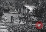 Image of House is moved in two halves New York United States USA, 1940, second 62 stock footage video 65675063764