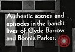 Image le châtiment de Clyde Barrow et Bonnie Parker Dallas Texas USA, 1934, de la seconde 13 séquences d'archives historiques vidéo 65675063766
