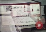 Image of Federal Bureau of Investigation footprint analysis Washington DC USA, 1977, second 17 stock footage video 65675063775